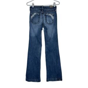 Ariat Women's Boot Cut Jeans - Dark Blue Denim